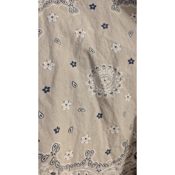 Anthropologie Beige Patterned Blouse - Picture 6 of 10